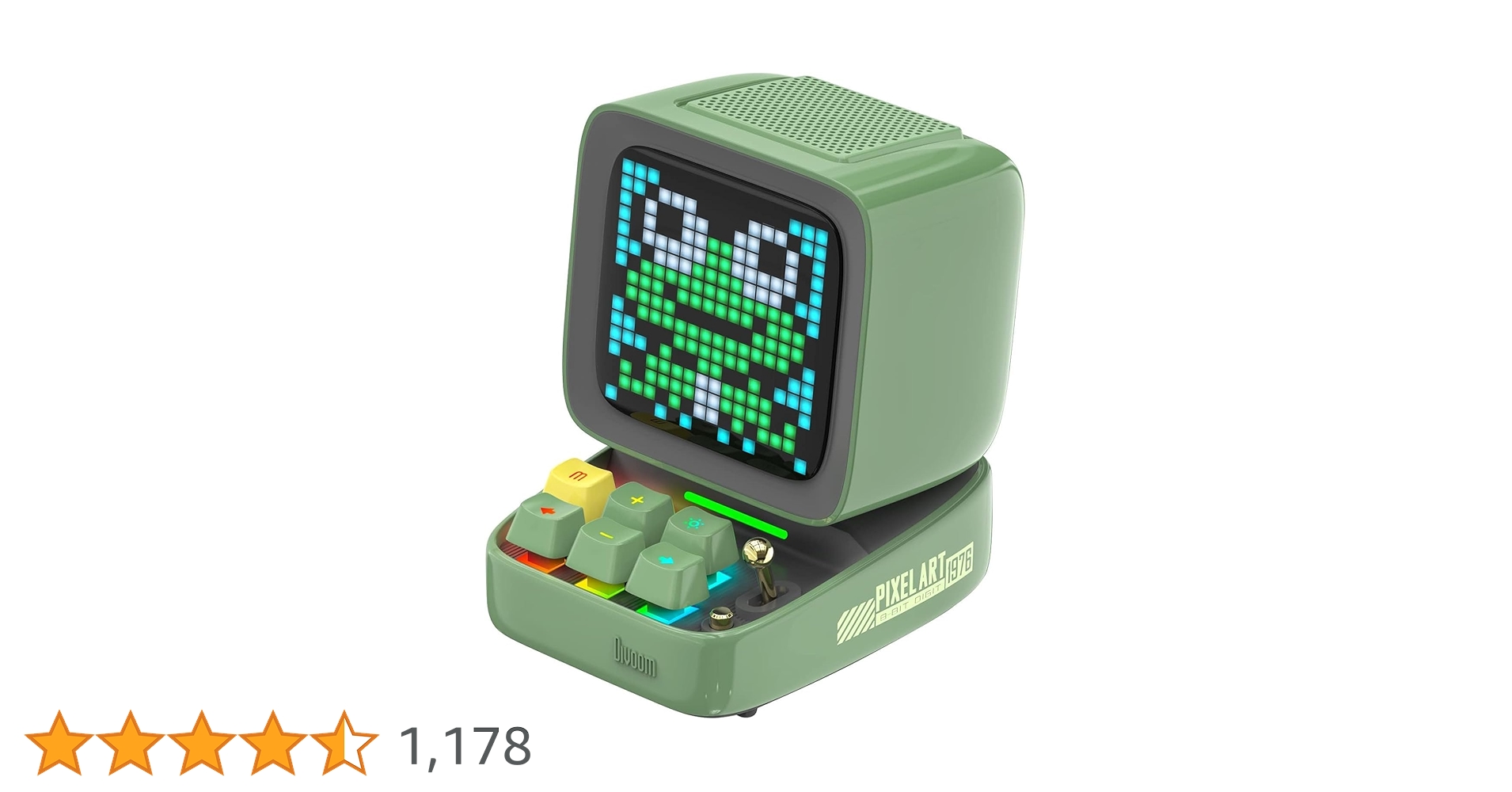 Divoom Ditoo-ProポータブルBluetoothスピーカー 緑 Amazon.co.jp: Divoom Ditoo Pro スピーカー 3WAY接続(Bluetooth